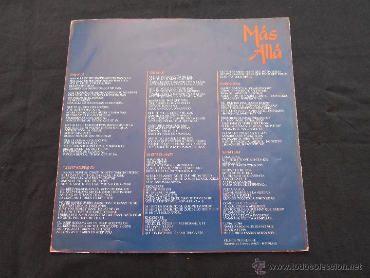 Discos de vinilo: MIGUEL BOSE // MAS ALLA - Foto 4