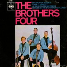 Discos de vinilo: THE BROTHERS FOUR - EP SINGLE VINILO 7” - EDITADO EN ESPAÑA - SOLDADO DE JUGUETE + 3 - CBS, AÑO 1964