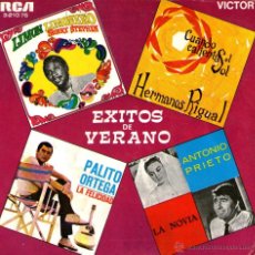 Discos de vinilo: ÉXITOS DEL VERANO: PALITO ORTEGA, HERMANOS RIGUAL, ANTONIO PRIETO Y HENRY STEPHEN - EP 1969