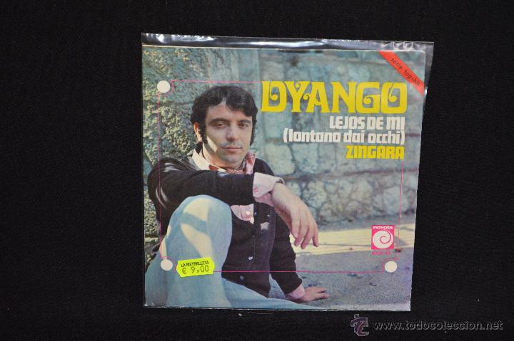 Discos de vinilo: DYANGO - ZINGARA / LEJOS DE MI - SINGLE - Foto 1
