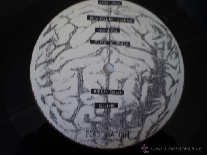 Discos de vinilo: LP. PLASTINATION. TUTTO NULLA. A&Ntilde;O 1999 - Foto 3