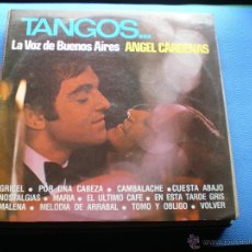 Discos de vinilo: ANGEL CARDENAS TANGOS A VOZ DE BUENOS AIRES LP PEPETO. Lote 50733010