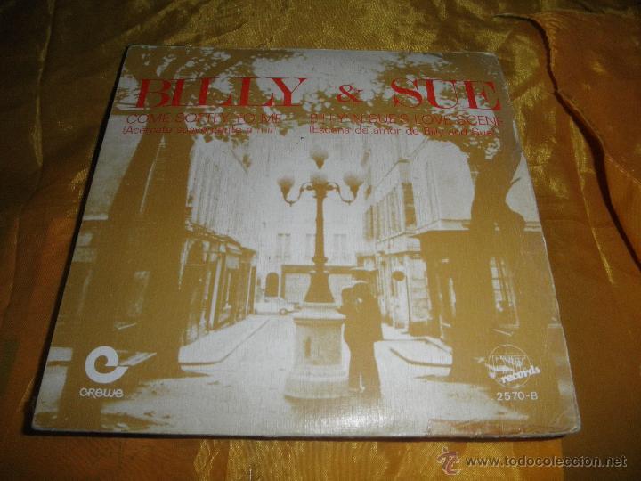 Discos de vinilo: BILLY & SUE.  COME SOFTLY TO ME.   EXIT  RECORDS 1970.   VINILO IMPECABLE - Foto 1