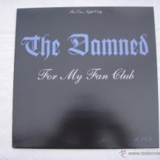 Discos de vinilo: DAMNED - FOR MY FAN CLUB - LP - NUEVO - RARO. Lote 49414044