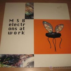 Discos de vinilo: LP M.S.B ELECTRONS AT WORK APOCALYPTIC 1996 ESPLENDOR GEOMÉTRICO SIDEPROJEKT MARTINUCCI,EVANGELISTA