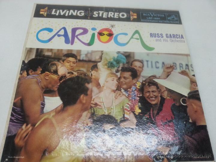 Disques de vinyle: RUSS GARCIA AND HIS ORCHESTRA-CARIOCA-LP- n