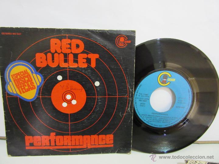 Discos de vinilo: Performance - Red Bullet - Carnaby - Spain - 1976 - VG+/VG - Foto 1