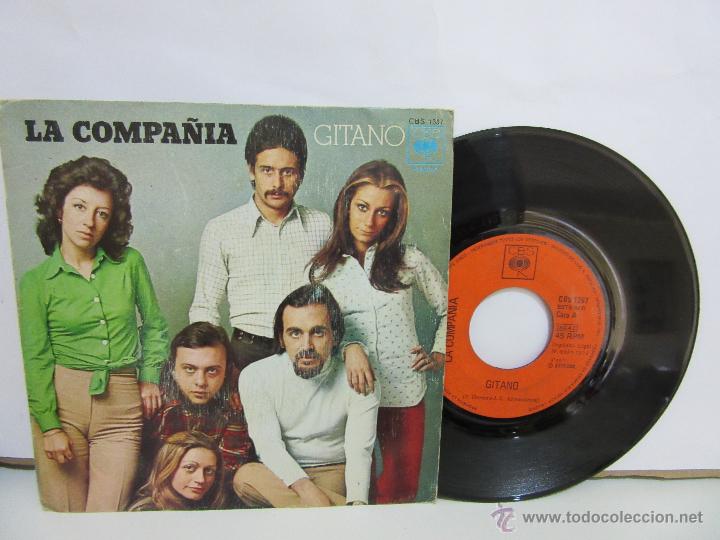 Discos de vinilo: La Compa&ntilde;ia - Gitano - CBS - 1973 - VG/VG - Foto 1