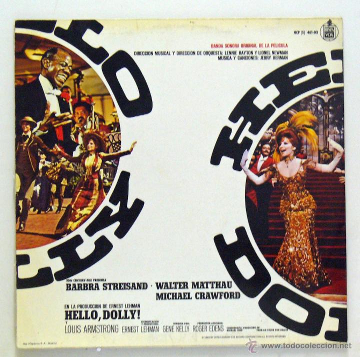 Discos de vinilo: Varios - Hello, Dolly! (LP Vinilo. Original 1969) - Foto 2