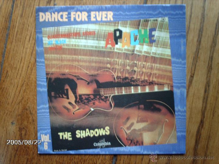 Discos de vinilo: the shadows  -  dance for ever vol. 6  -  apache  +  guitar tango - Foto 1
