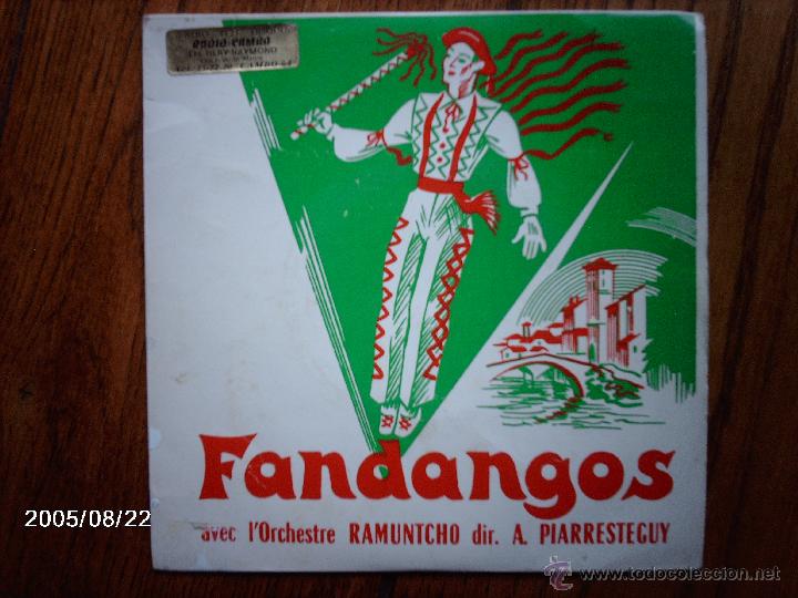 Discos de vinilo: fandangos avec l&acute;orchestre ramuntcho - Foto 1