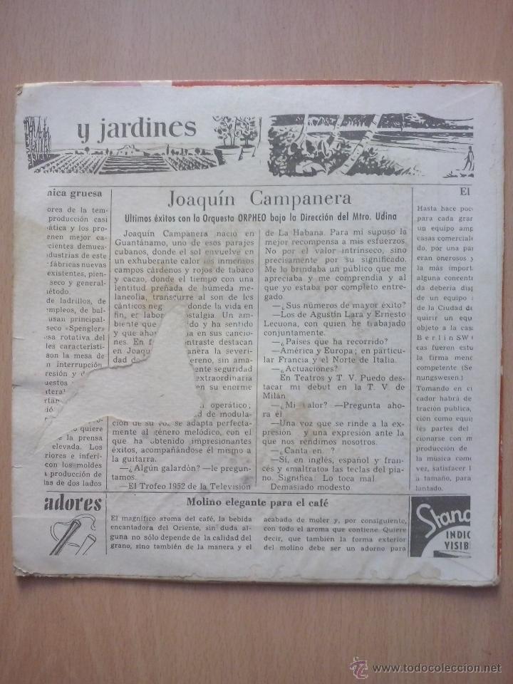 Discos de vinilo: joaquin campanera - gotas de amor +3 - ep orpheo - Foto 2