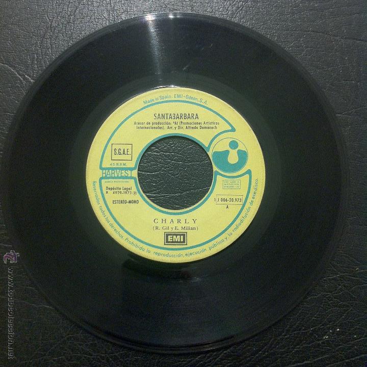 Discos de vinilo: SANTAB&Aacute;RBARA - CHARLY - EMI 1973. - Foto 3