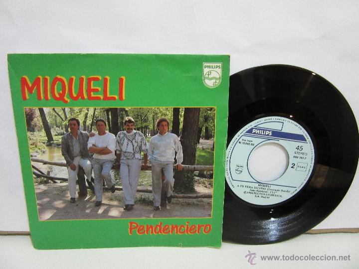 Discos de vinilo: Miqueli - Pendenciero - Philips - 1986 - VG+/VG - Foto 1