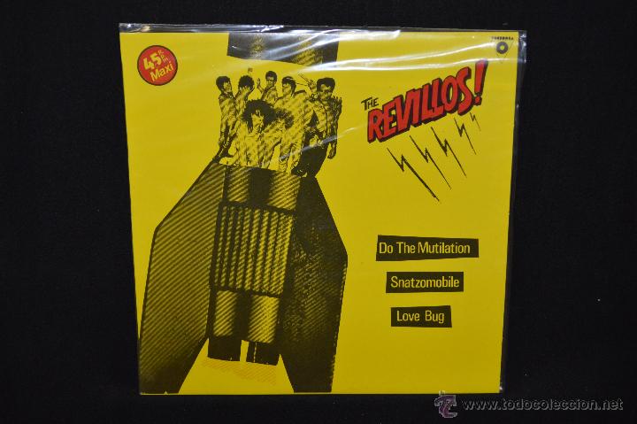 Discos de vinilo: THE REVILLOS - DO THE MUTILATION / SNATZOMOBILE - MAXI - Foto 1