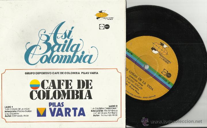 Disques de vinyle: PACHO GALAN-LAS COSAS DE LA VIDA/TRIO AMERICA-LA CULEBRA CABEZONA
