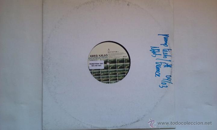 Discos de vinilo: GREG KALAS - DESTRUCTION - 2003 - Foto 1