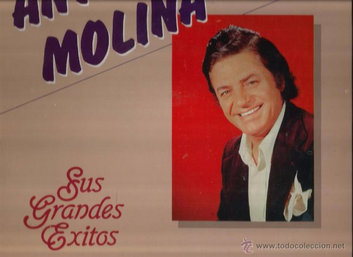 Discos de vinilo: LP ANTONIO MOLINA : SUS GRANDES EXITOS - Foto 1