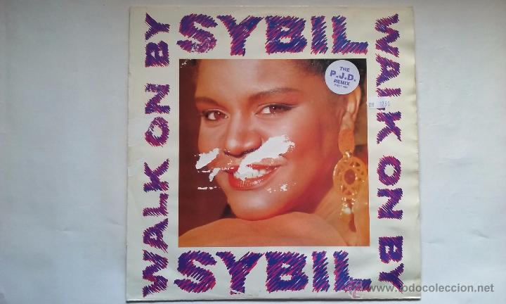 Discos de vinilo: SYBIL - WALK ON BY - 1990 - Foto 1