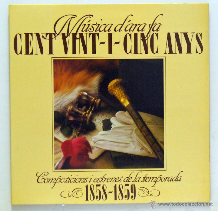 Discos de vinilo: Varios - 'M&uacute;sica D&acute;Ara Cent Vint-I-Cinc Anys' (LP Vinilo. Original 1972)
