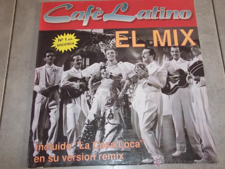 Discos de vinilo: CAFE LATINO - EL MIX - MAXI - Foto 1