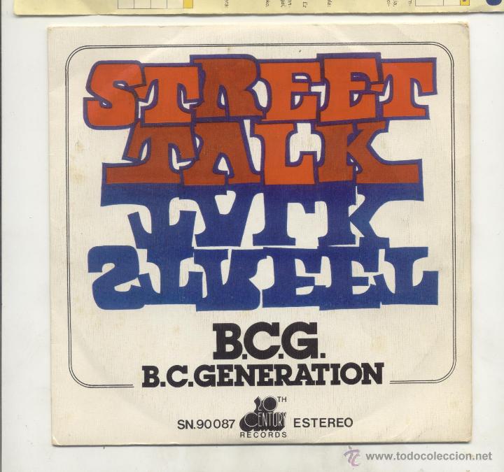 Discos de vinilo: BCG   Street talk