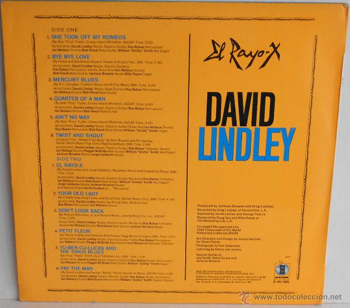 Discos de vinilo: CONTRAPORTADA - Foto 2