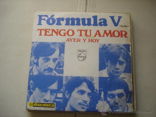 Discos de vinilo: FORMULA V TENGO TU AMOR - Foto 1