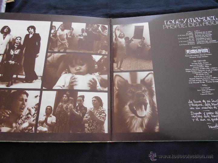 Discos de vinilo: LOLE Y MANUEL // PASAJE DEL AGUA - Foto 2