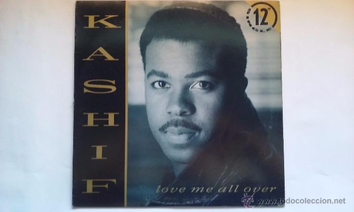 Discos de vinilo: KASHIF - LOVE ME ALL OVER - 1988 - Foto 1