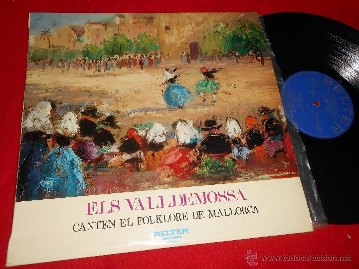 Discos de vinilo: ELS VALLDEMOSSA Canten el folklore de Mallorca LP 1972 Belter - Foto 1
