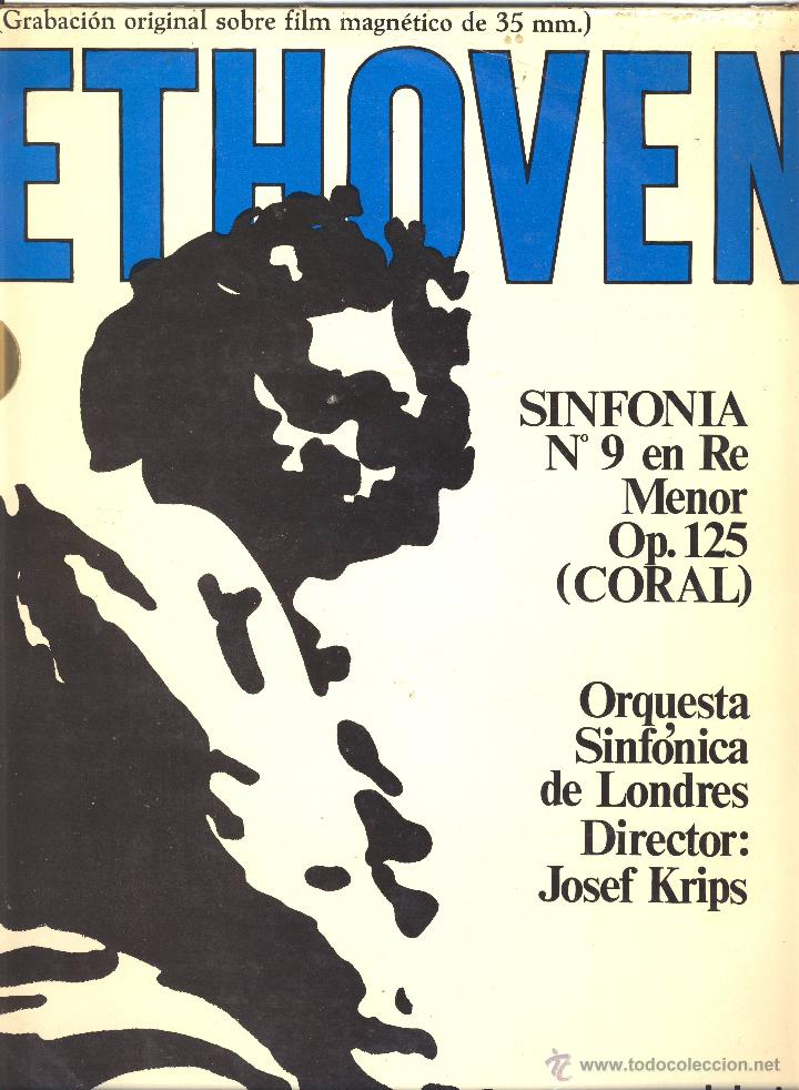 Discos de vinilo: BEETHOVEN.- SINFONIA N&ordm; 9 EN RE MENOR.- SINFONICA DE LONDRES.- DIR. JOSEF KRIPS.-
