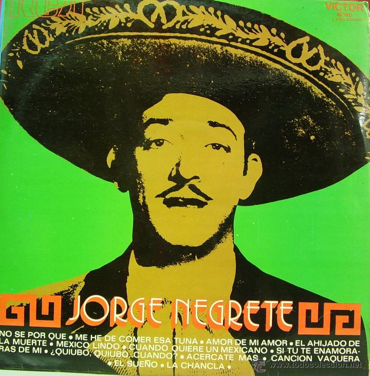 Discos de vinilo: JORGE NEGRETE-MSIMO TITULO 1971 LP VNILO SPAIN - Foto 1