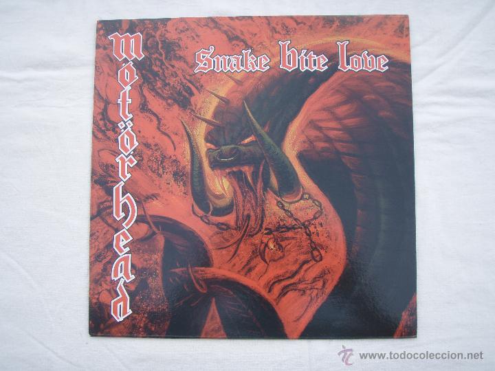 Discos de vinilo: MOTORHEAD - SNAKE BITE LOVE - REEDICION - LP - NUEVO - Foto 1