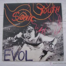 Discos de vinilo: SONIC YOUTH - EVOL - LP - REEDICION - VINILO AZUL - NUEVO. Lote 49558446