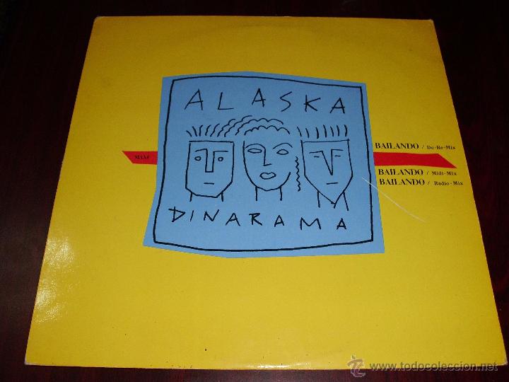 Discos de vinilo: alaska y dinarama maxi bailando - Foto 1
