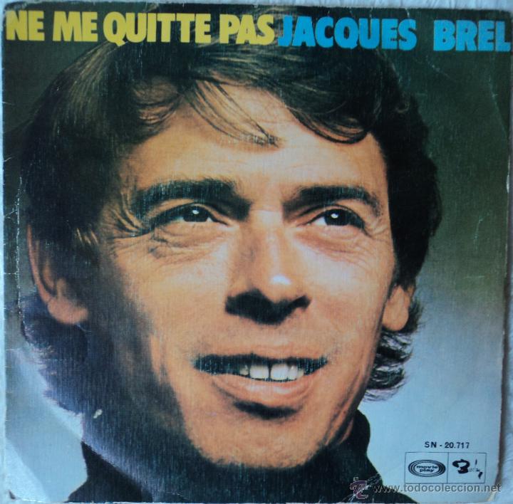 Discos de vinilo: Jacques Brel - Ne me quitte pas - Edici&oacute;n de 1973 de Espa&ntilde;a - Foto 1