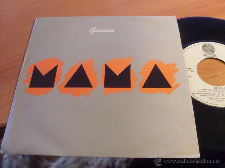 Discos de vinilo: GENESIS (MAMA + 1) SINGLE ESPA&Ntilde;A 1983 (EPI29) - Foto 1