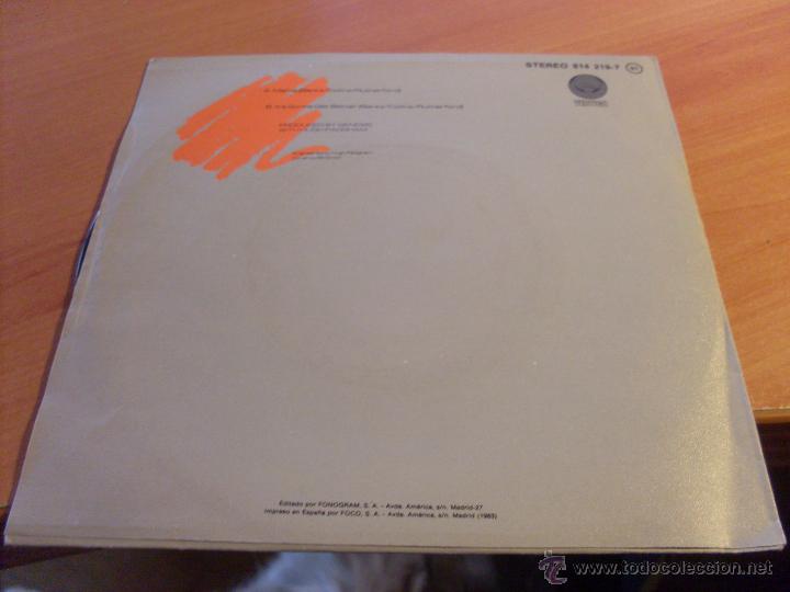 Discos de vinilo: GENESIS (MAMA + 1) SINGLE ESPA&Ntilde;A 1983 (EPI29) - Foto 3