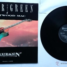 Discos de vinilo: PETER GREEN (FLEETWOOD MAC) - BACKTRACKIN' (SPANNING CAREER OF A ROCK LEGEND) (DOBLE EDIC. UK 1989)