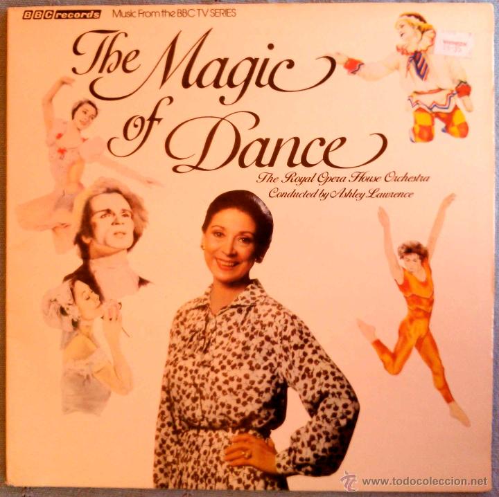 Disques de vinyle: THE MAGIC OF DANCE, MARGOT FONTEYN - THE ROYAL OPERA HOUSE ORCHESTRA - LP BBC RECORDS, COMO NUEVO