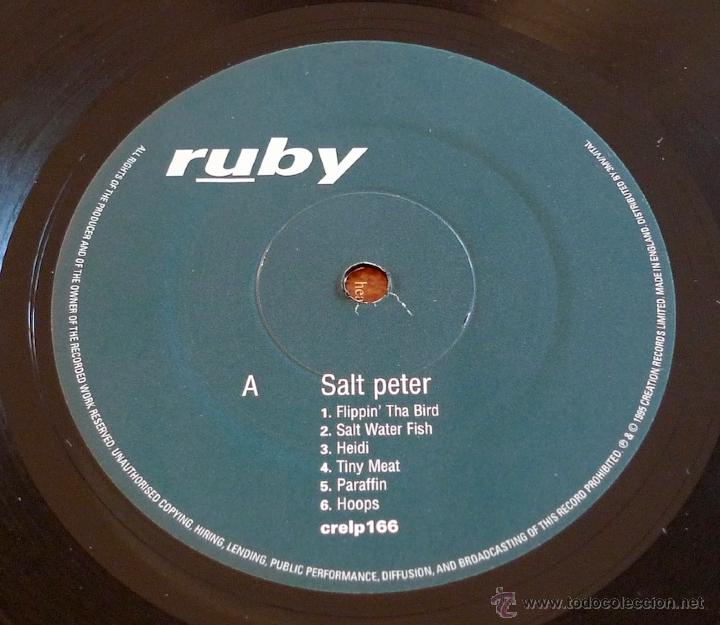 Discos de vinilo: RUBY - SALT PETER - ORIGINAL UK 1995 - Foto 4