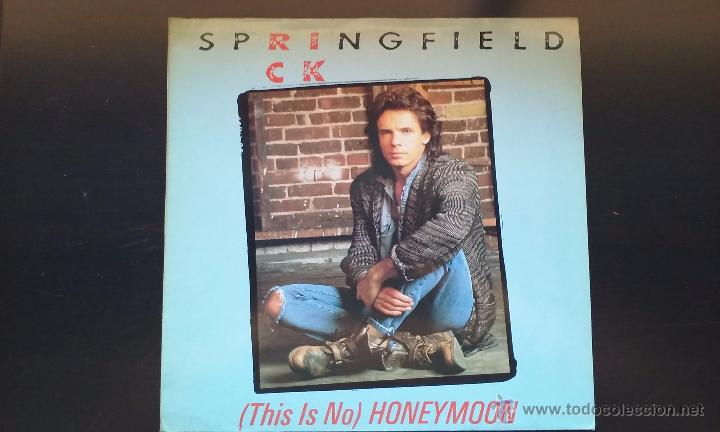Discos de vinilo: RICK SPRINGFIELD - (THIS IS NO) HONEYMOON - 1988 - Foto 1
