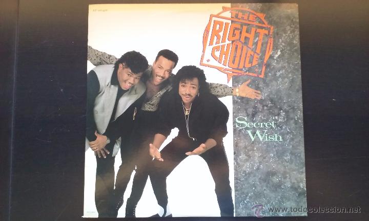 Discos de vinilo: THE RIGHT CHOICE - SECRET WISH - 1989 - Foto 1