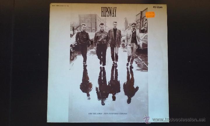 Discos de vinilo: HIPSWAY - ASK THE LORD (NEW EXTENDED VERSION) - 1986 - Foto 1