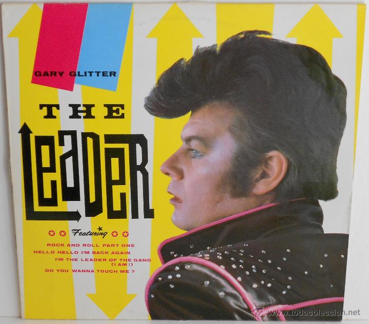 Discos de vinilo: GARY GLITTER - THE LEADER (ESPA&Ntilde;A-1984) - Foto 1