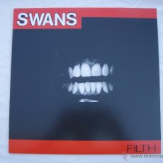Discos de vinilo: SWANS - FILTH - LP - REEDICION - NUEVO. Lote 49637658