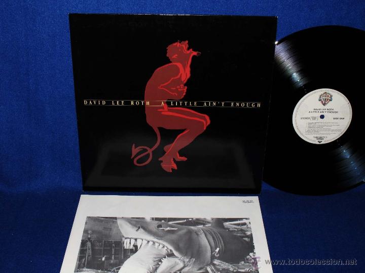 David Lee Roth A Little Ain T Enough Lp 19 Sold Through Direct Sale