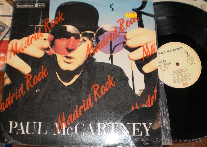 Discos de vinilo: PAUL MCCARTNEY MAXI MY BRAVE FACE.1989 - Foto 1