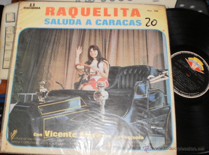 Disques de vinyle: RAQUELITA LP SALUDA A CARACAS..VENEZUELA